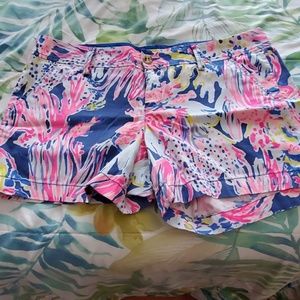 Lily Pulitzer Callahan shorts size 12